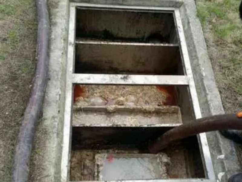 四子王隔油池清理