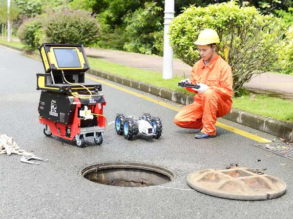 四子王管道机器人检测