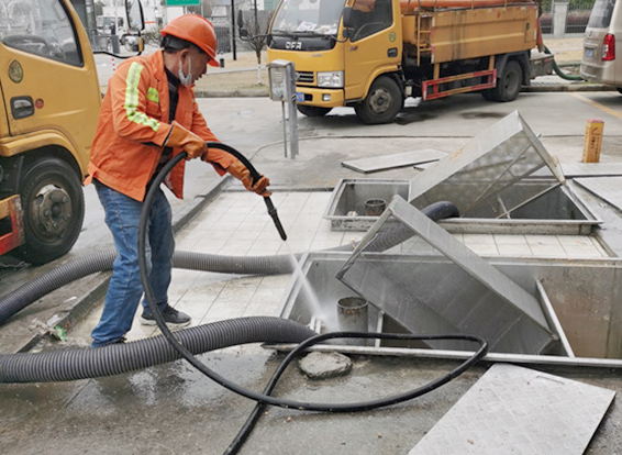 四子王隔油池清理