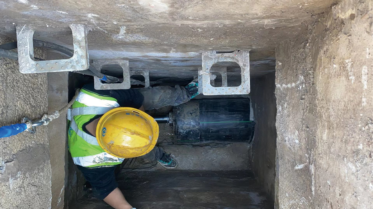 四子王HDPE短管内衬法